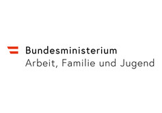 Logo.   Logo Bundesministerium für Arbeit, Familie und Jugend