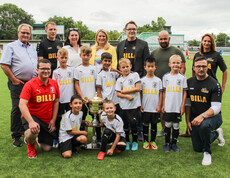 BILLA Cup U9 mit ÖFB Generaldirektor und Caritas Direktorin Melanie Balaskovics